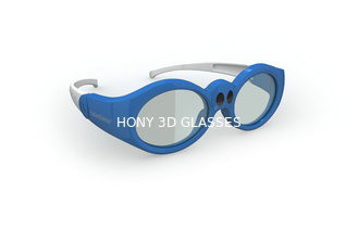 রিচার্জেবেল DLP লিংক সক্রিয় শাটার 3D টিভি চশমা বাচ্চাদের জন্য, নীল