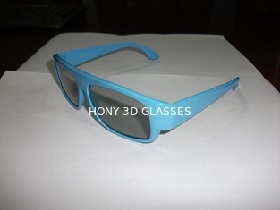 লাল নীল প্লাস্টিক বিজ্ঞপ্তি 3D সমতলকরণের 3D চশমা ROHS, EN71