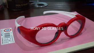 3D DLP লিঙ্ক সক্রিয় শাটার 3D টিভি চশমা এলসিডি লেন্স শিশুদের জন্য Rechargeable সঙ্গে