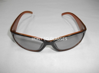 Cinema Use Plastic Circular 3D Polarized Glasses Sunglasses CE FCC RoHS