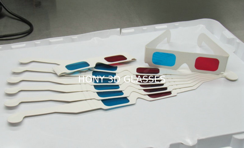 Disposable Anaglyph 3D Glasses Polarized